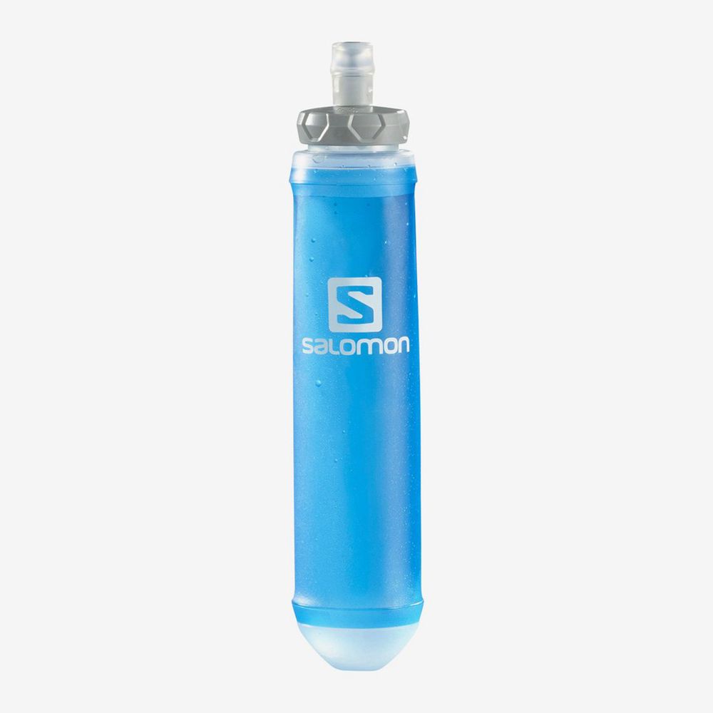 Salomon SOFT FLASK 500ML/17OZ SPEED Mochila Trail Running Hombre - Azules - Colombia (75284-GSPZ)